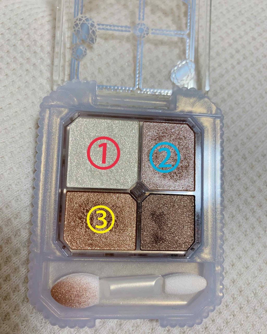 ジュエリングアイズ BR792 玉の輿/MAJOLICA MAJORCA/アイシャドウパレットを使ったクチコミ（1枚目）