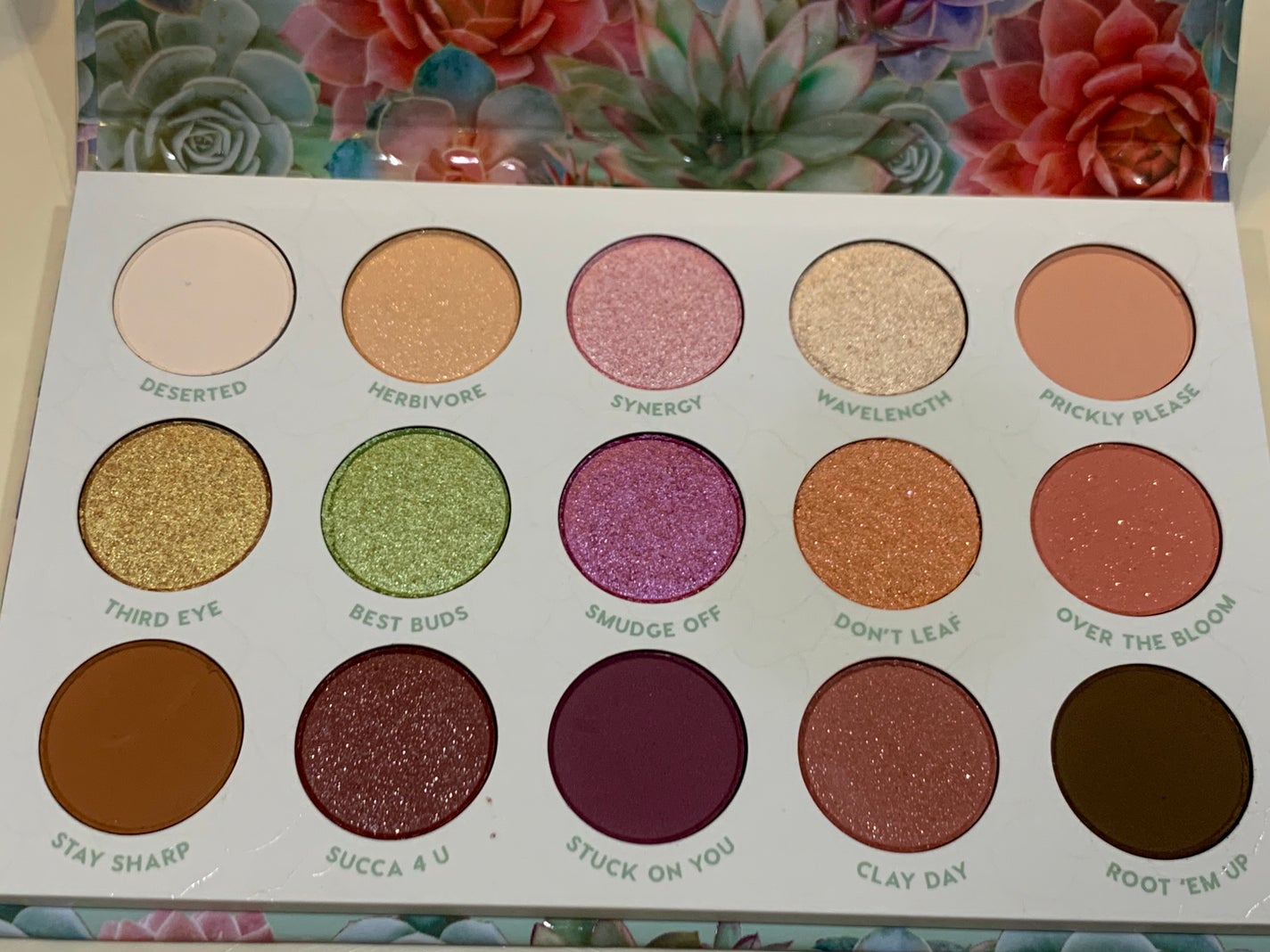 ガーデン バラエティ アイシャドウ パレット/ColourPop/アイシャドウパレットを使ったクチコミ(1枚目)