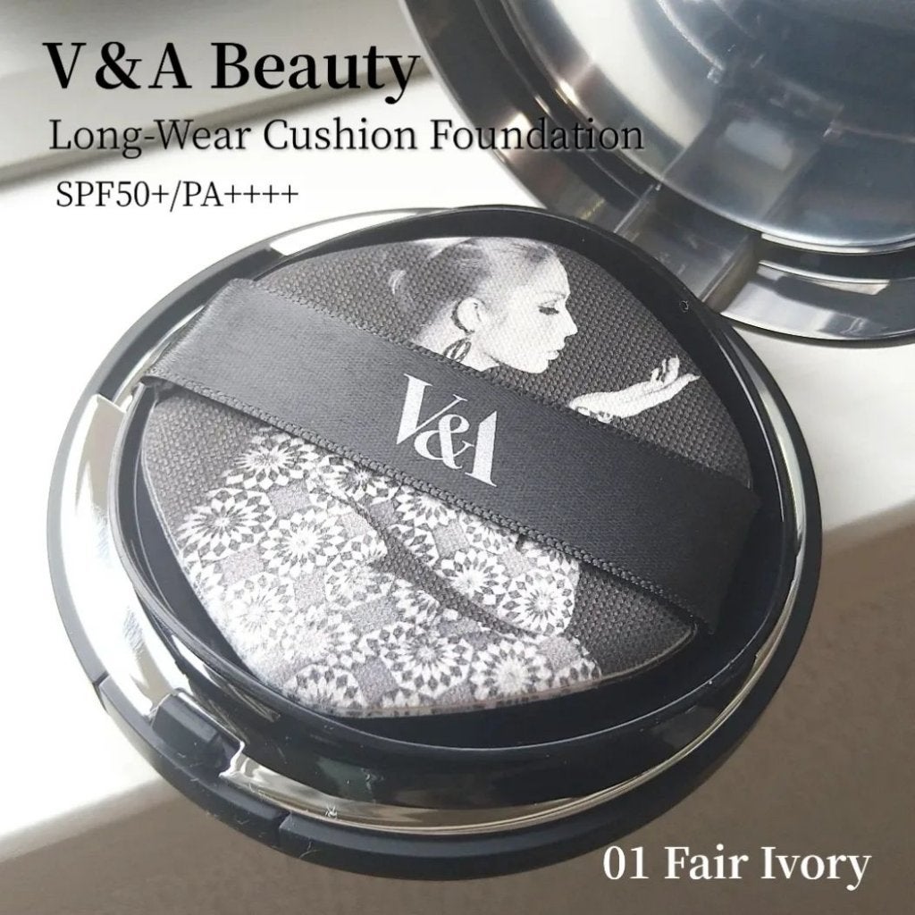 ロングウェアクッションファンデーション/V&Aビューティー/クッションファンデーションを使ったクチコミ(2枚目)