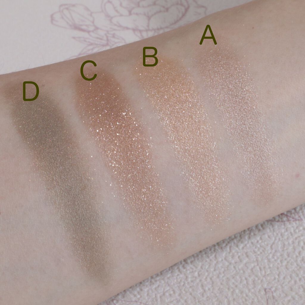 シルキースフレアイズ/キャンメイク/アイシャドウパレットを使ったクチコミ(3枚目)