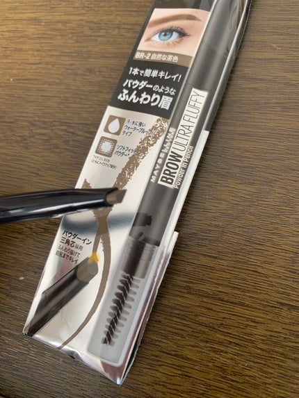 ファッションブロウ パウダーインペンシル N/MAYBELLINE NEW YORK/アイブロウペンシルを使ったクチコミ(4枚目)