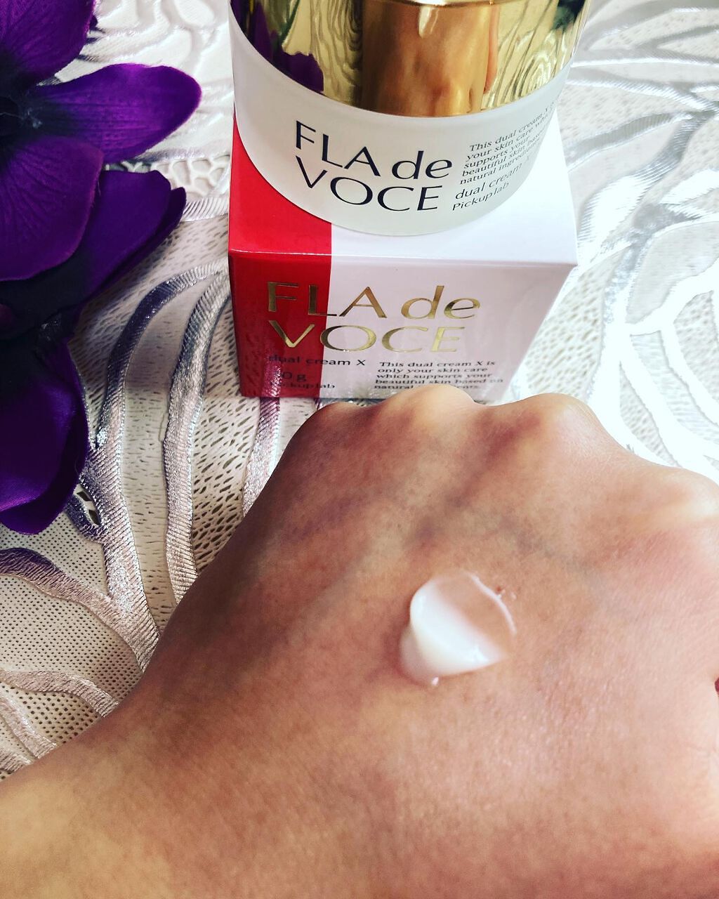 デュアル クリーム X/FLA de VOCE/フェイスクリームを使ったクチコミ(3枚目)