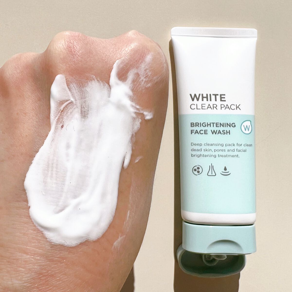 W・ホワイトクリアパック/ホワイピュア/洗い流すパック・マスクを使ったクチコミ（3枚目）