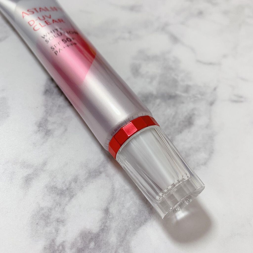 D-UVクリア ホワイトソリューション/アスタリフト/日焼け止めクリームを使ったクチコミ(2枚目)