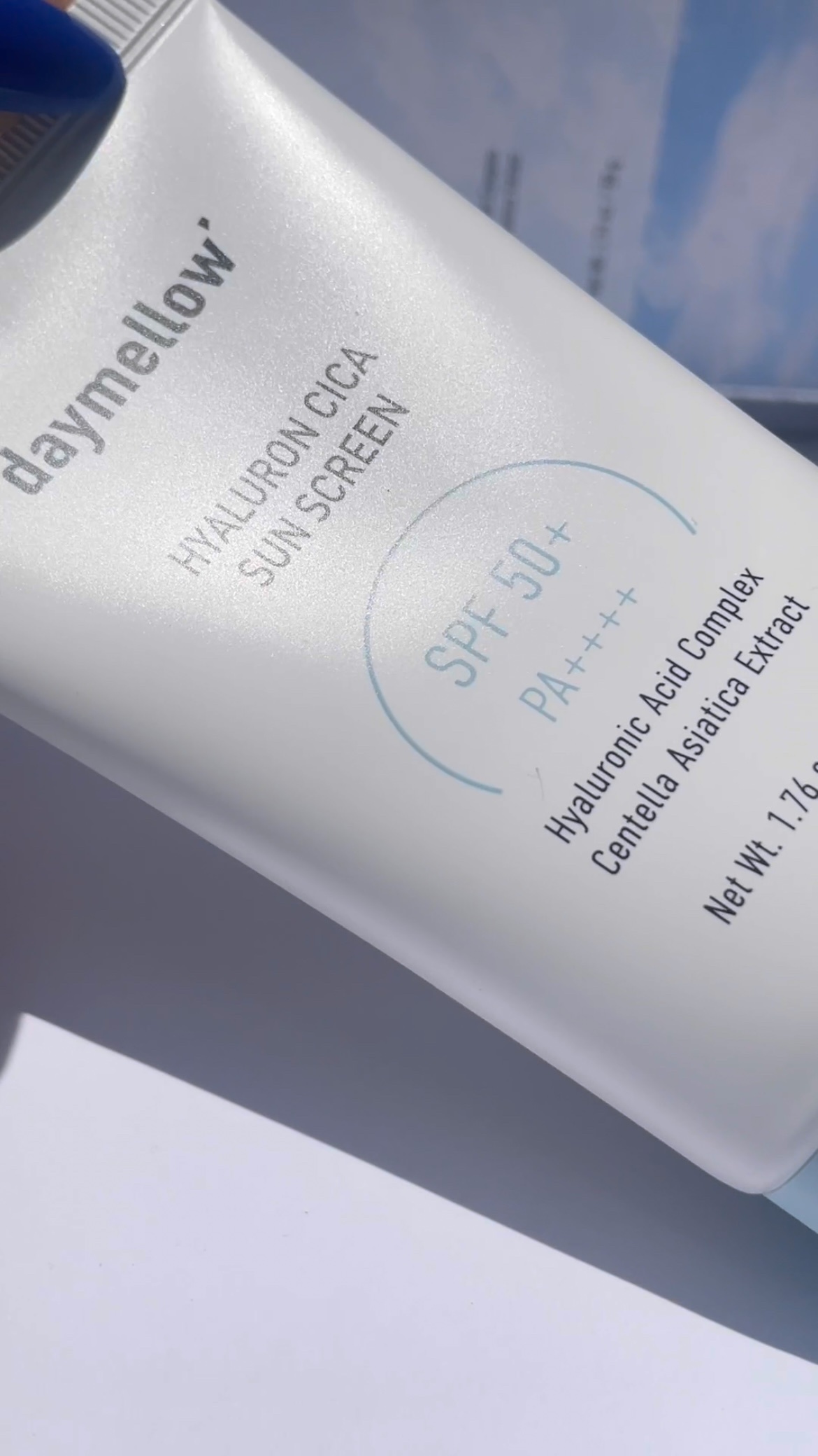 ヒアルロンシカサンスクリーン/daymellow’/日焼け止めクリームを使ったクチコミ（3枚目）