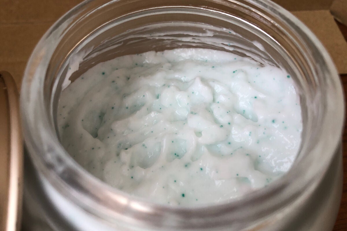 フェイスポリッシャー リフレッシング(ミント)/SABON/スクラブ・ゴマージュを使ったクチコミ(3枚目)