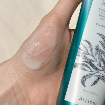 フェイスポリッシュピーリングジェル ティーツリー/ALLIONE/その他洗顔料を使ったクチコミ(6枚目)