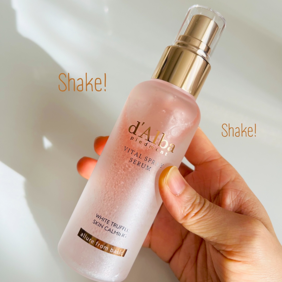 ダルバ ホワイトトリュフバイタルスプレーセラム/ダルバ/ミスト状化粧水を使ったクチコミ（2枚目）