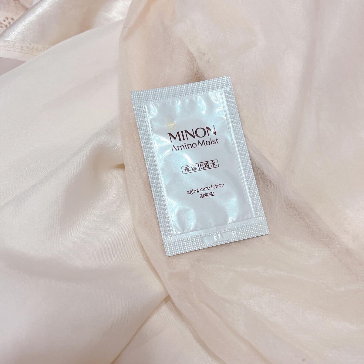 ミノン ミノン アミノモイスト エイジングケア ローションのクチコミ「ミノン
保湿化粧水(エイジングケアライン)

前に使ったオイルと同じエイジングケアラインのアイ.....」（1枚目）