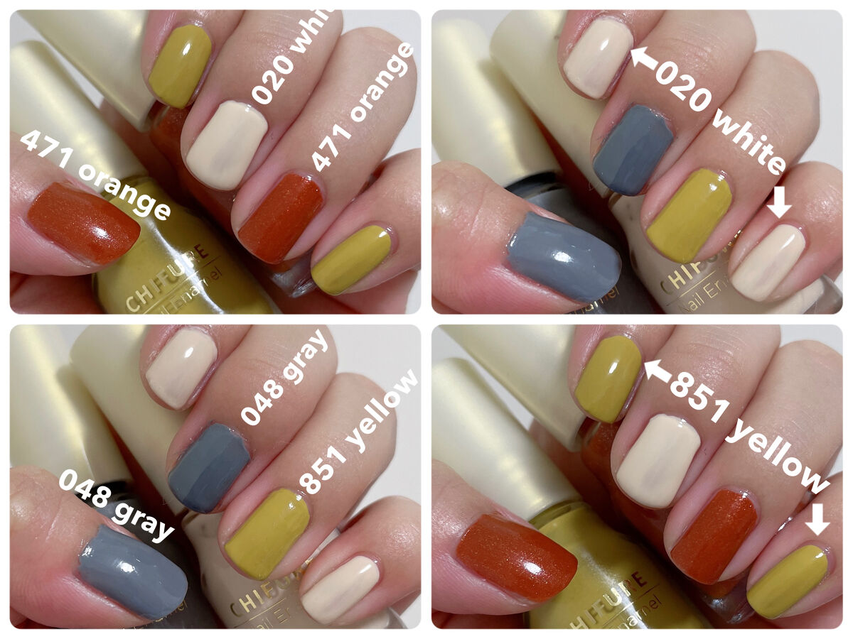 ネイル エナメル 851 イエロー系/ちふれ/マニキュアを使ったクチコミ（3枚目）