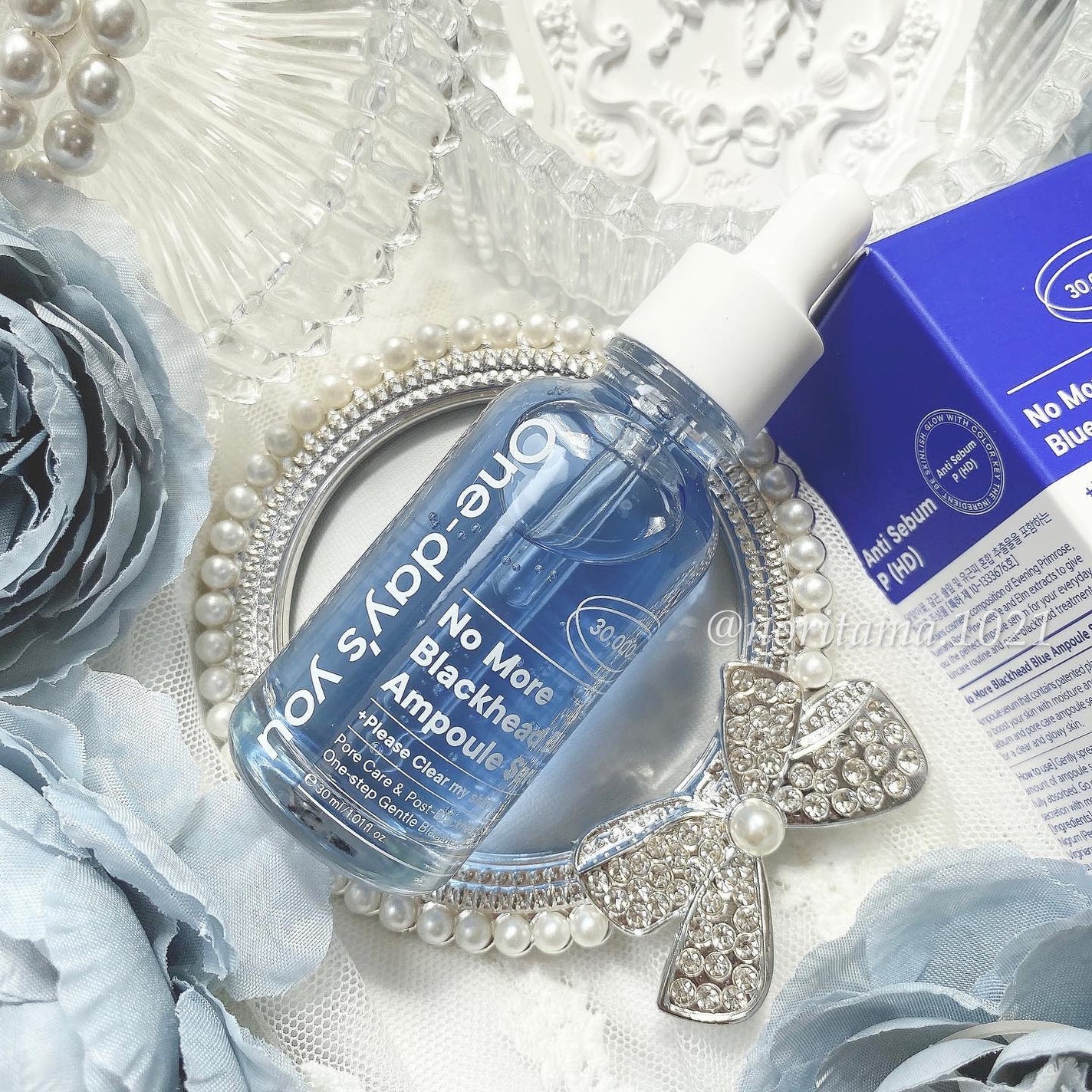 ノーモアブラックヘッド ブルーアンプルセラム/One-day's you/美容液を使ったクチコミ(5枚目)