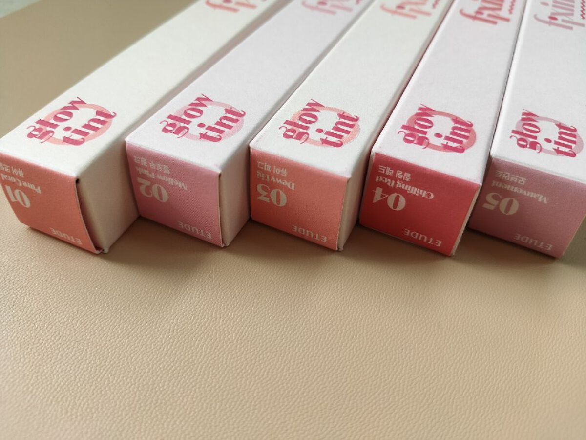 グロウ フィクシングティント/ETUDE/リップティントを使ったクチコミ（3枚目）