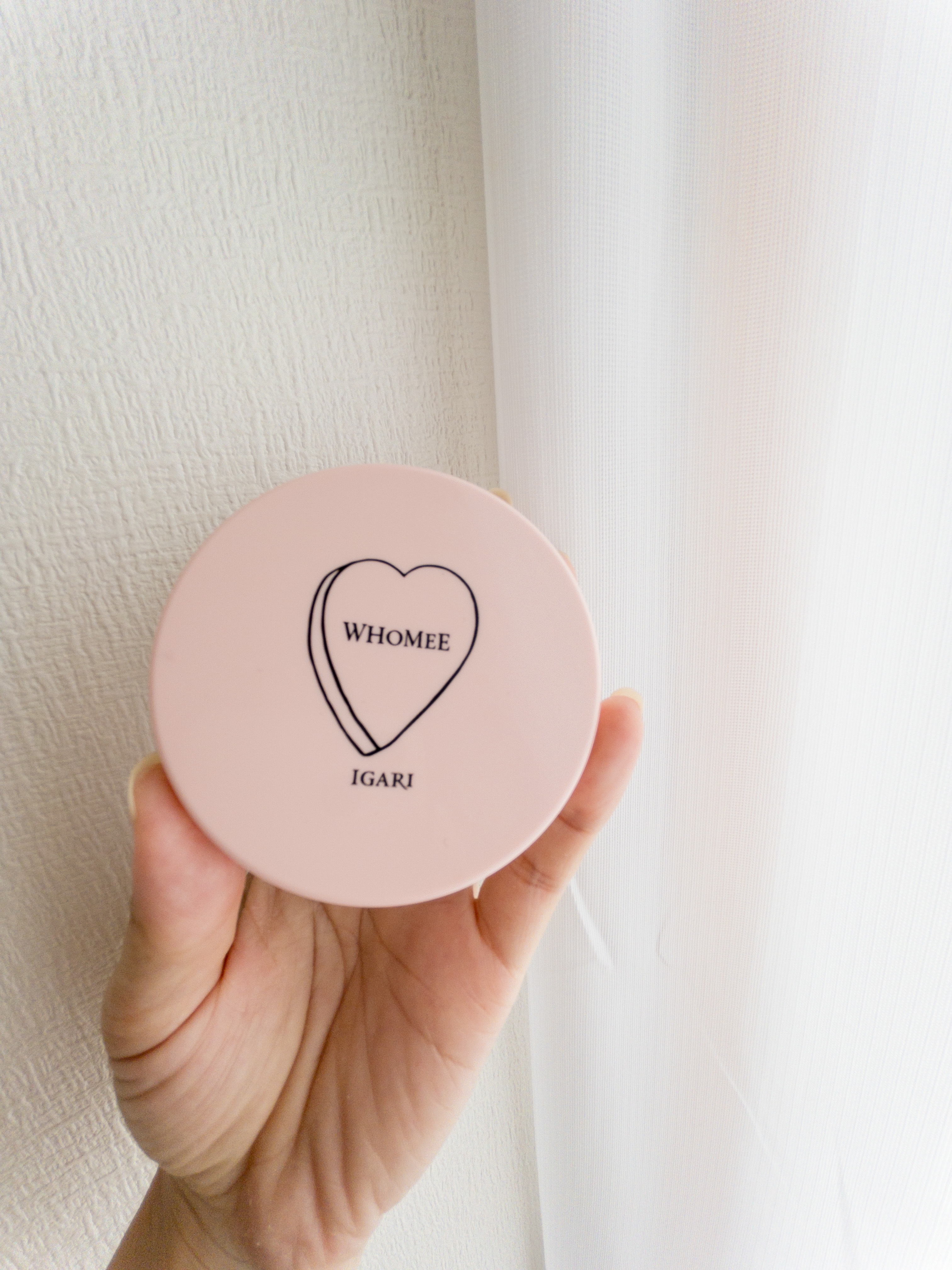 クッションUVパクト ホワイト/WHOMEE/化粧下地を使ったクチコミ（1枚目）