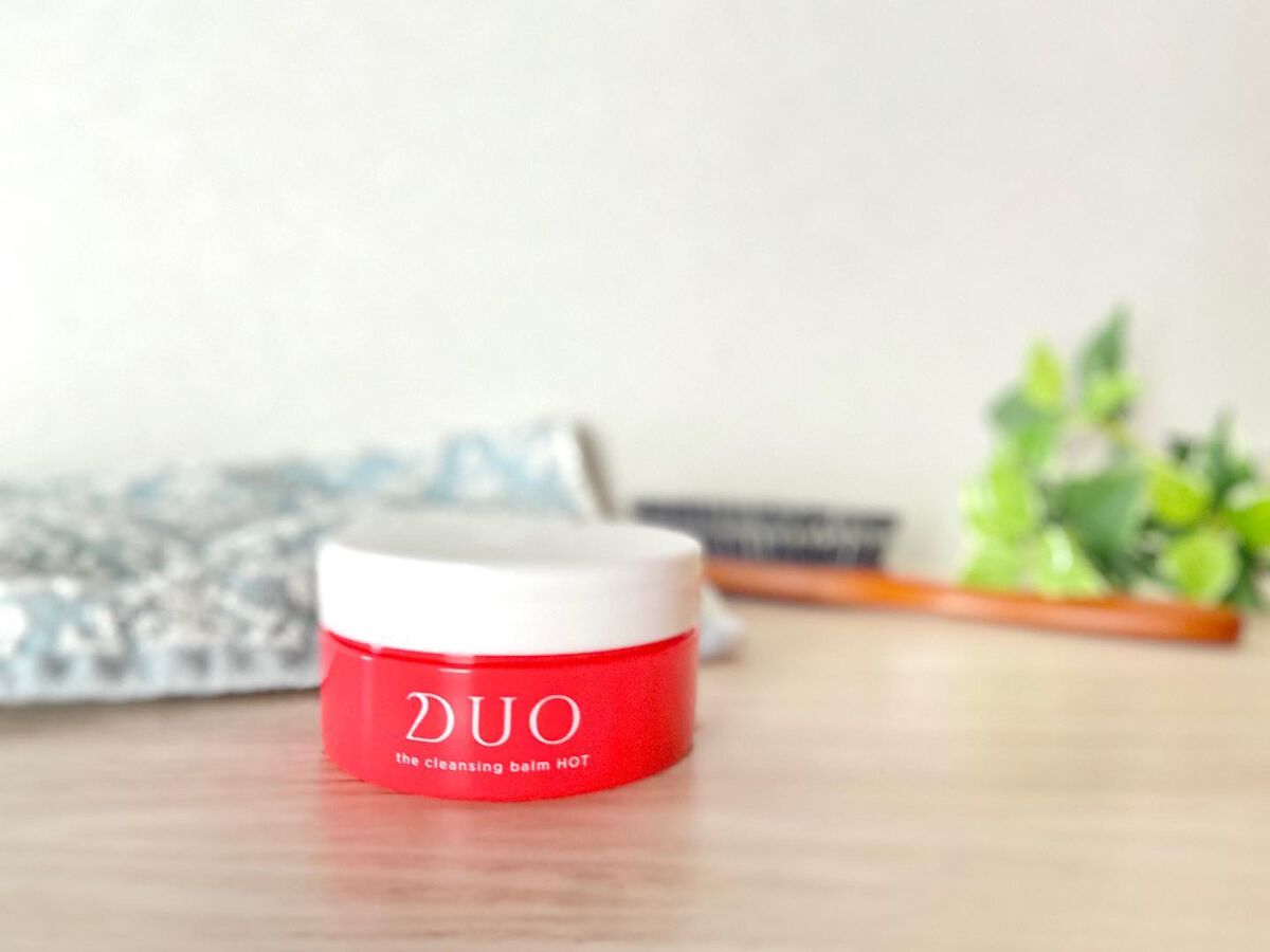 .
最近使ってよかったアイテム✐☡

デュオ ザ クレンジングバーム ホットaです！

大好きなDUOシリーズから温感タイプのDUOが発売され、
今回ご縁あってDUO様（@duo_cosme）からいただき、ワクワクで使ってみました♪

◎特