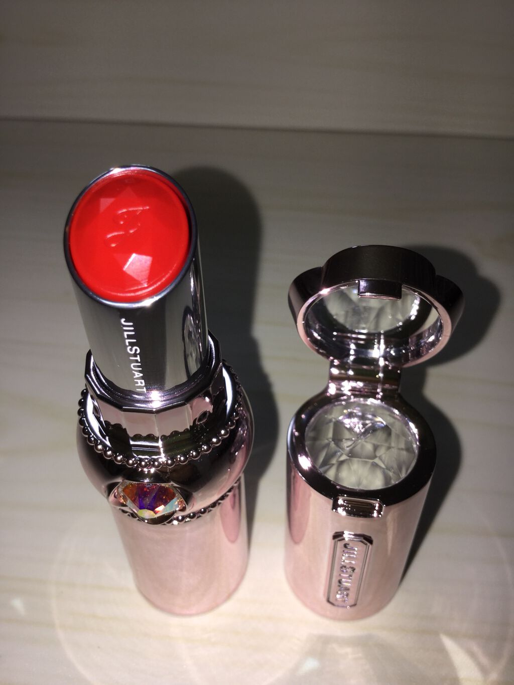 ルージュ リップブロッサム ダズリングワンダーランド/JILL STUART/口紅を使ったクチコミ(4枚目)