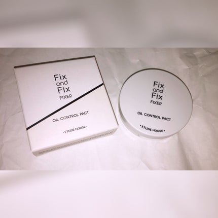 フィックス&フィックス パウダーフィクサー/ETUDE/ルースパウダーを使ったクチコミ(1枚目)