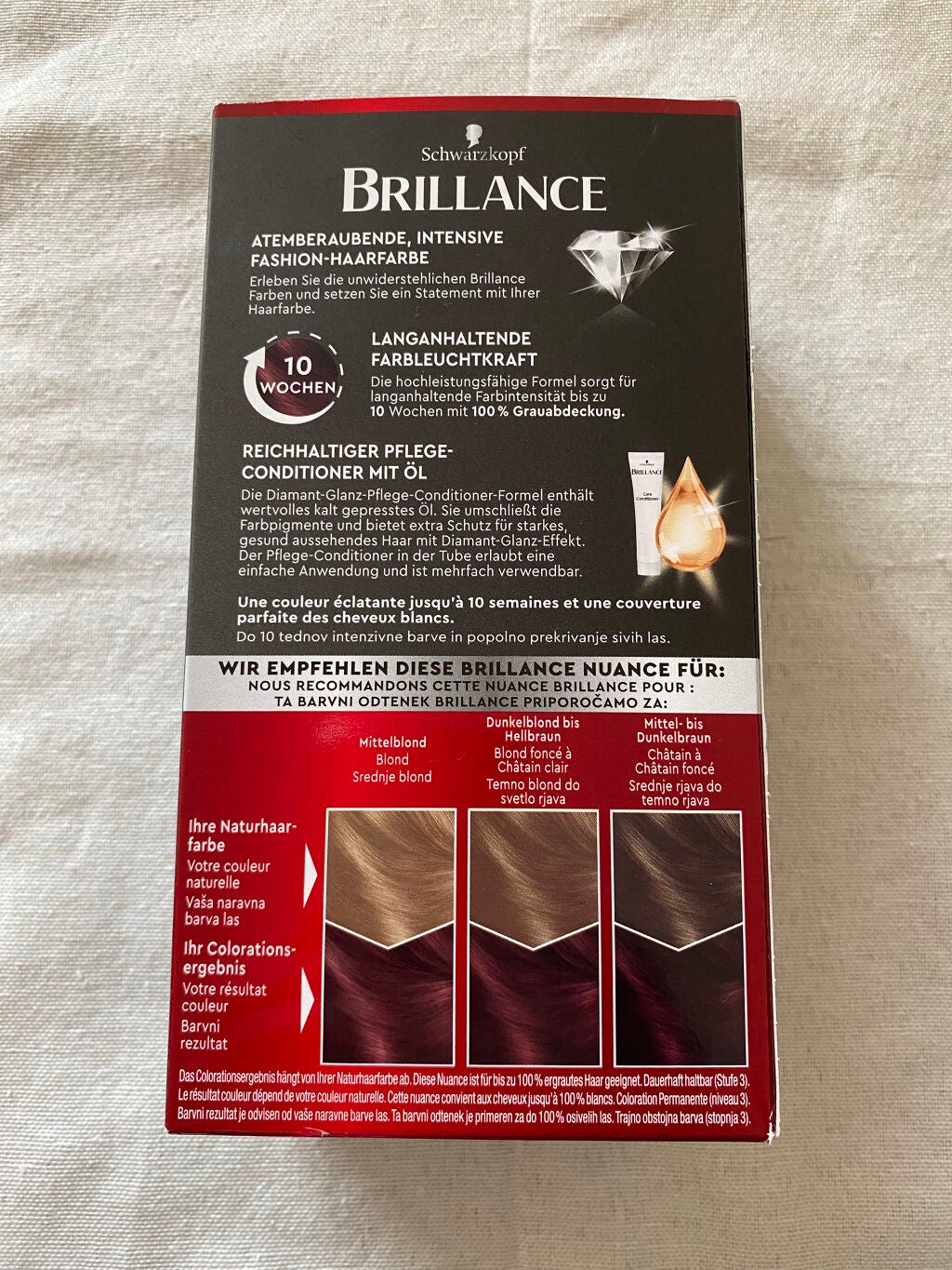 たらこちゃん🐰フォロバ投稿ある方✨ on LIPS 「海外でセルフカラーしました✊🏻😳inドイツ🇩🇪🟡シュワルツコフ..」(3枚目)