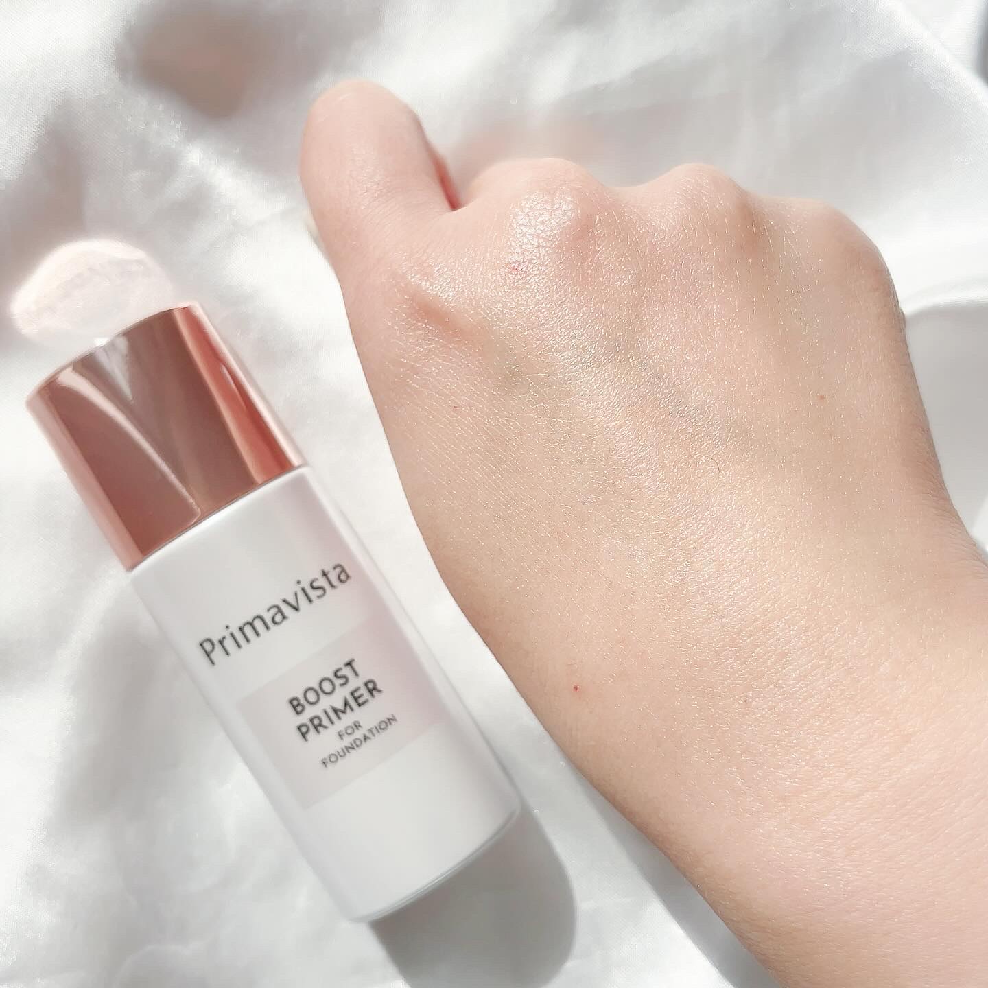 ファンデブースト<皮脂くずれ防止>/プリマヴィスタ/化粧下地を使ったクチコミ（3枚目）