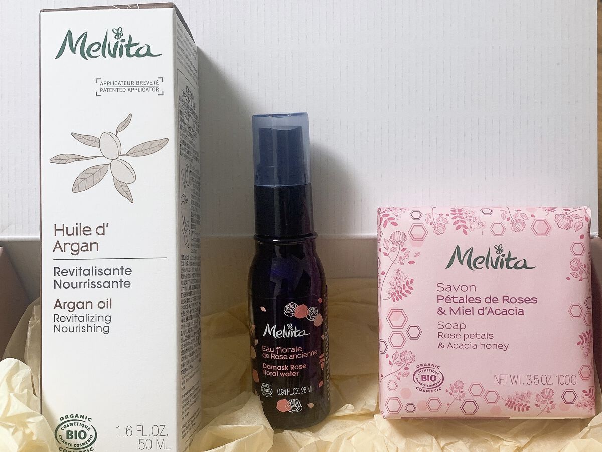 ビオソープ ローズ&アカシアハニー ソープ/Melvita/ボディ石鹸を使ったクチコミ（1枚目）