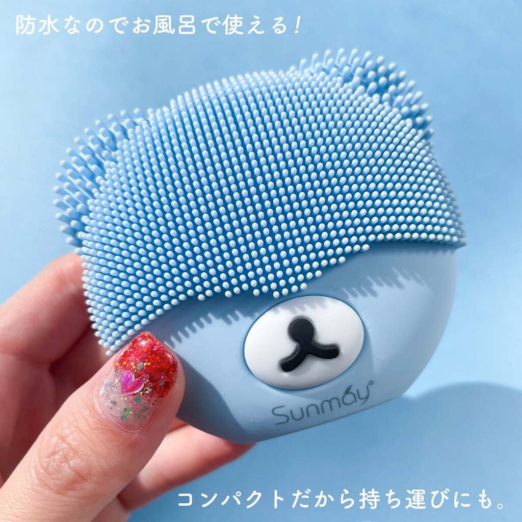 萌えクマ洗顔ブラシ/Sunmay/美顔器・マッサージを使ったクチコミ(6枚目)