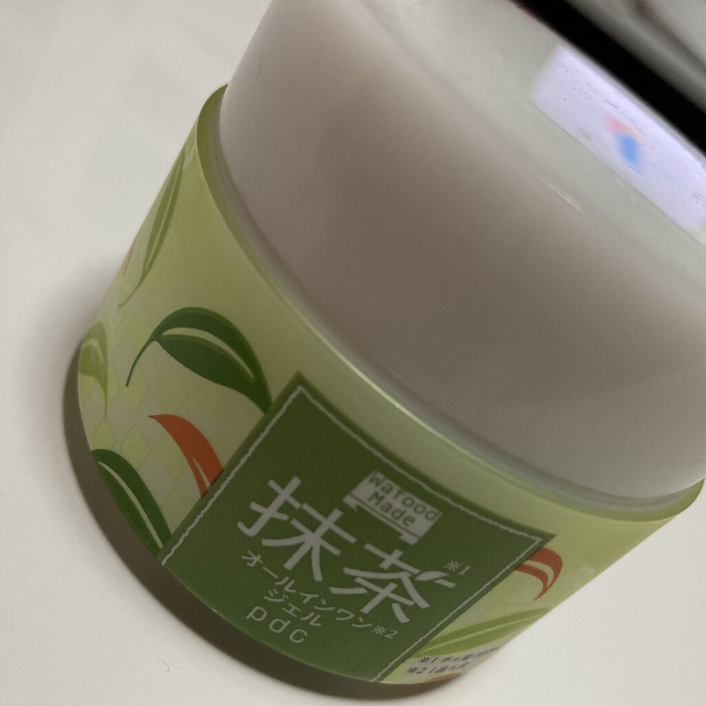 ワフードメイド 宇治抹茶オールインワンジェル/pdc/オールインワン化粧品を使ったクチコミ（1枚目）