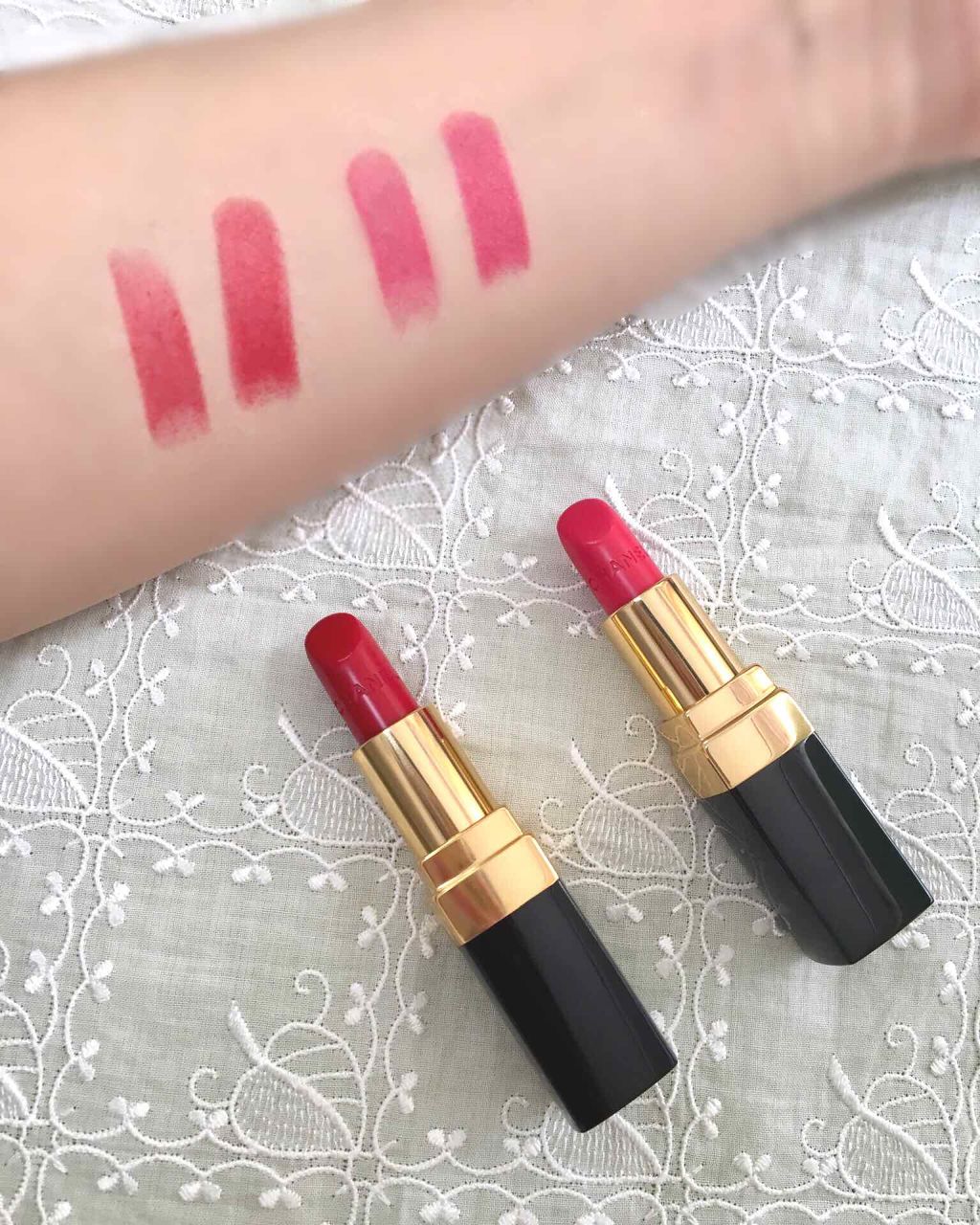 ルージュ ココ シャイン/CHANEL/口紅を使ったクチコミ（2枚目）