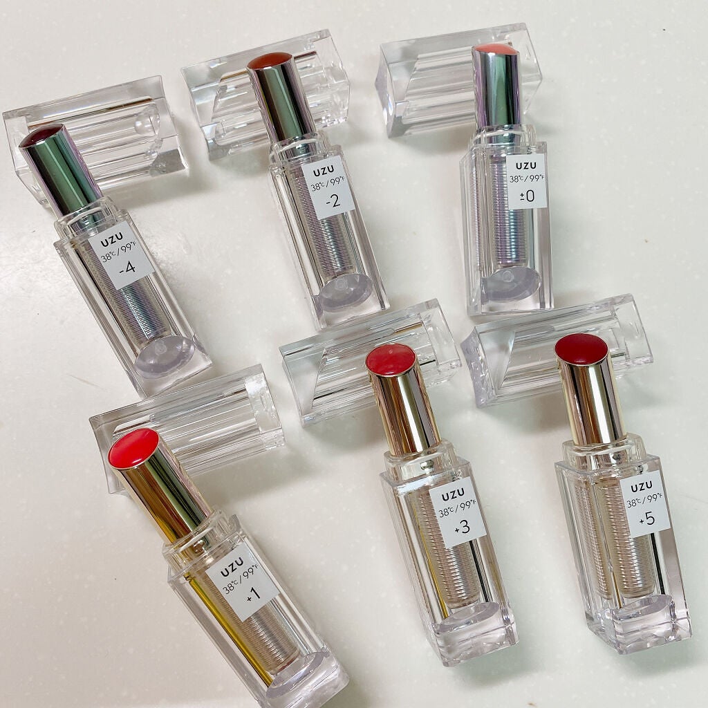 38°C / 99°F Lipstick <TOKYO>/UZU BY FLOWFUSHI/口紅を使ったクチコミ(4枚目)