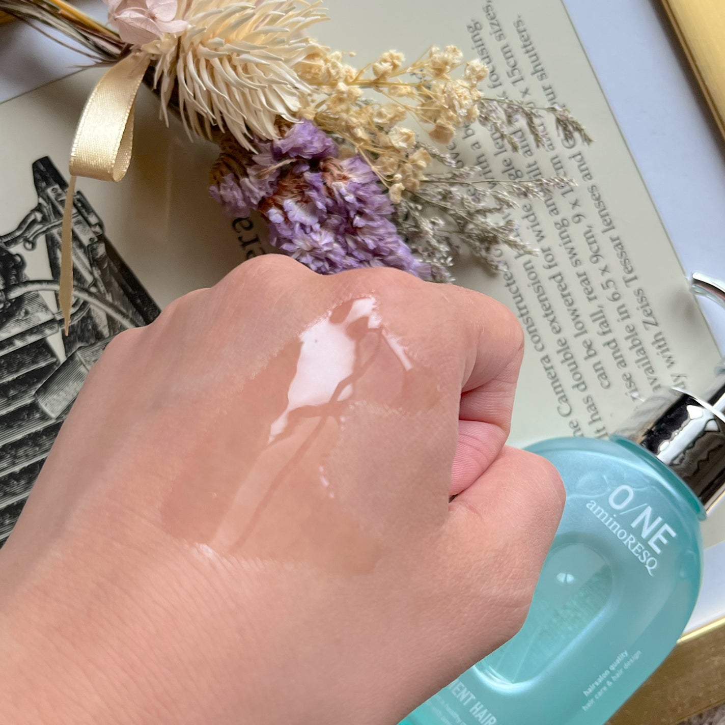 ワン アミノレスキュー トリートメントヘアオイル/アミノレスキュー/ヘアオイルを使ったクチコミ(3枚目)