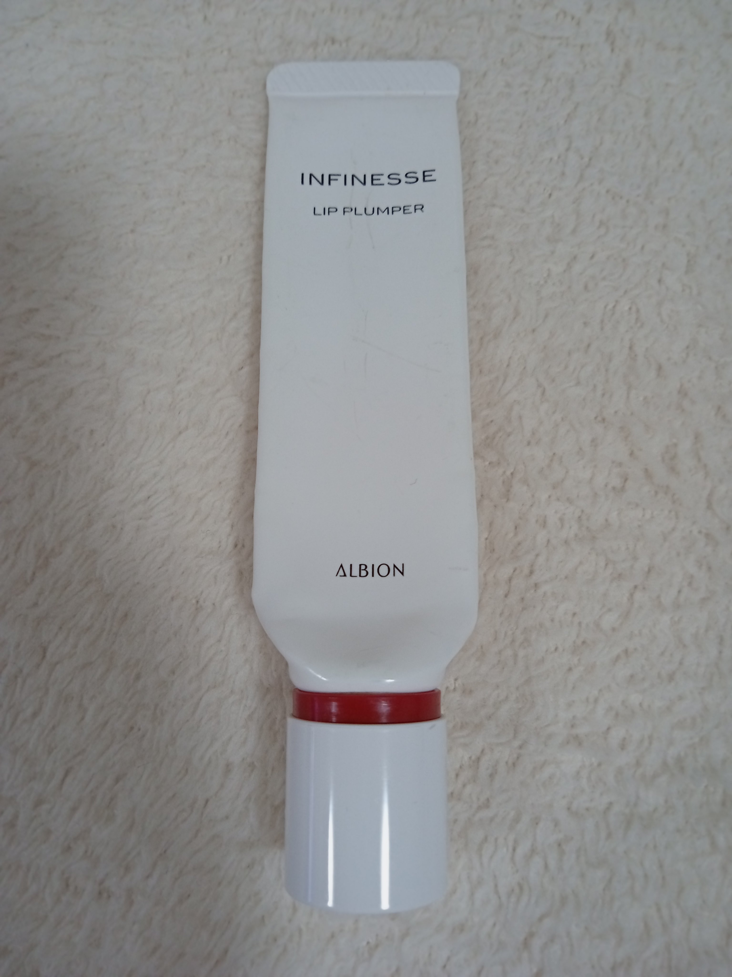 ALBION アルビオン アンフィネスリッププランパーのクチコミ「ALBIONさんの唇用美容液です😊
使い切りとストック品の使い始めです😊
寝る前や乾燥が特に気.....」（1枚目）