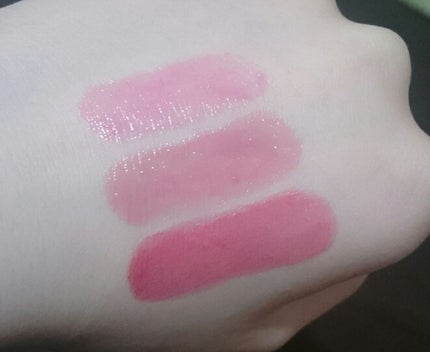 ラスティンググロスリップ/CEZANNE/口紅を使ったクチコミ(3枚目)