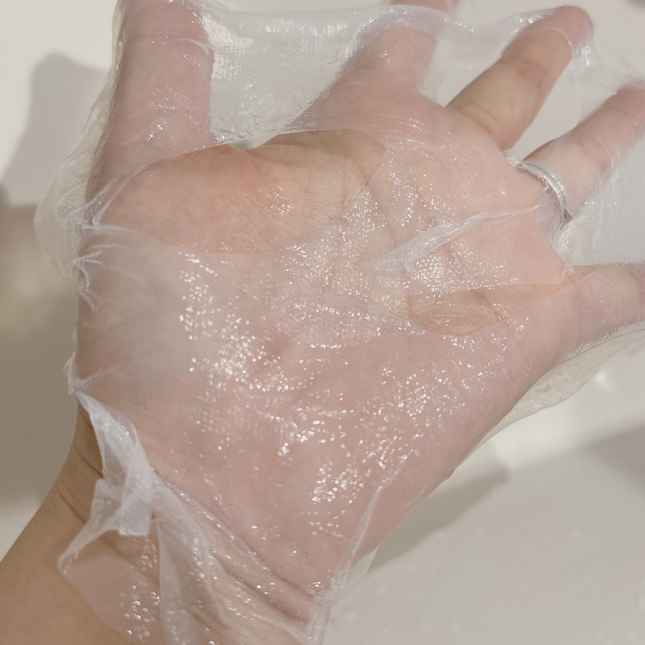 ドリームグロウマスクPF（ハリ・エイジングケア）/FEMMUE/シートマスク・パックを使ったクチコミ（3枚目）