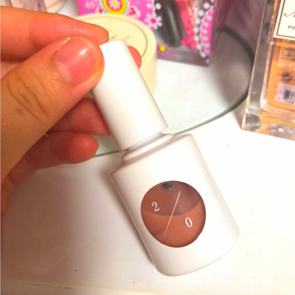 カラーベースコート ゼロ/uka/オールインワンネイルを使ったクチコミ（1枚目）