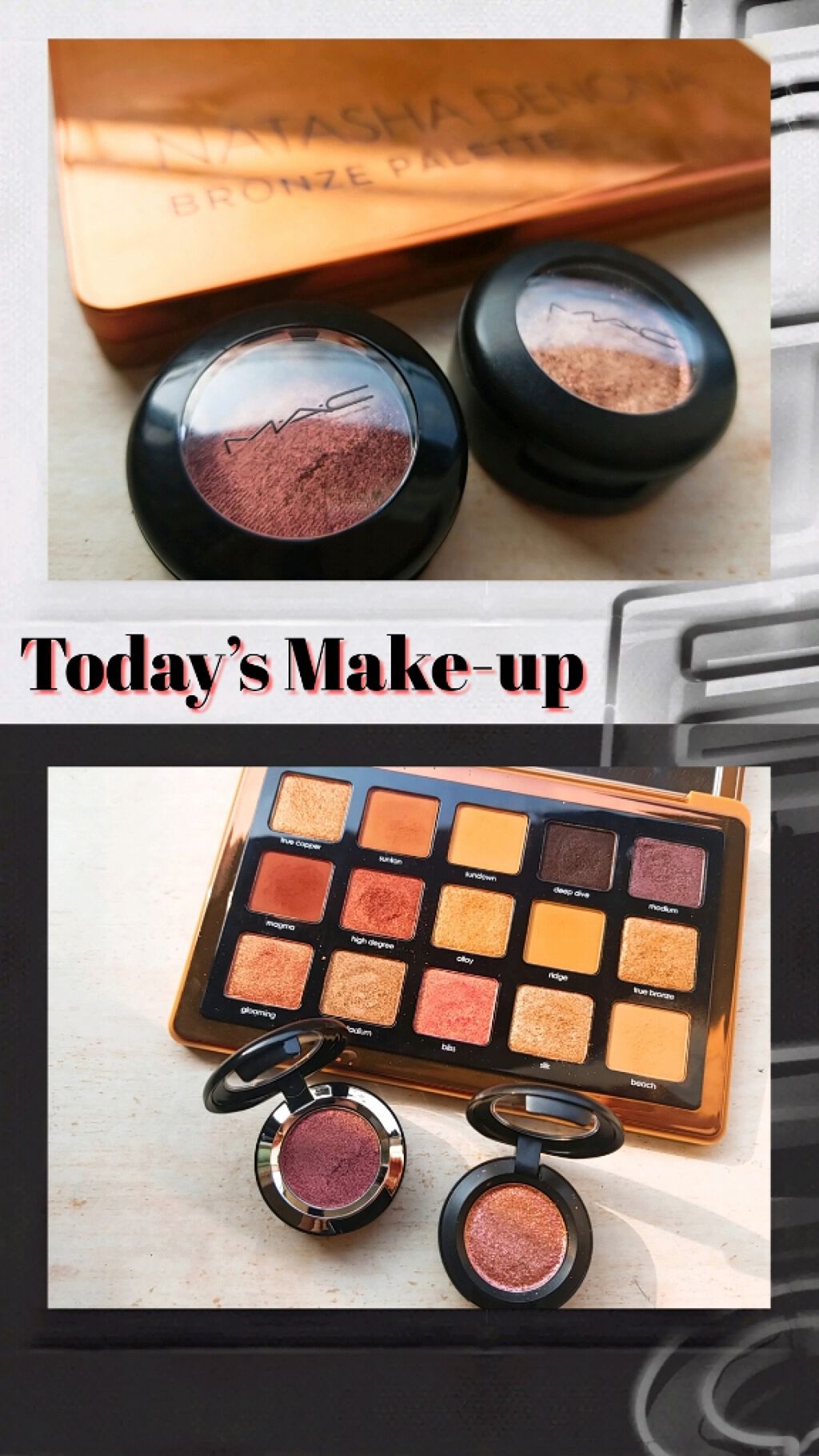 ダズルシャドウ スロー/ファスト/スロー/M・A・C/単色アイシャドウを使ったクチコミ（1枚目）