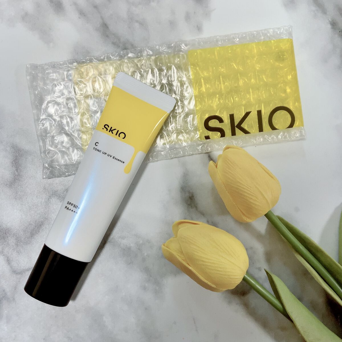 VC トーンアップUVエッセンス/SKIO/日焼け止めローションを使ったクチコミ（2枚目）