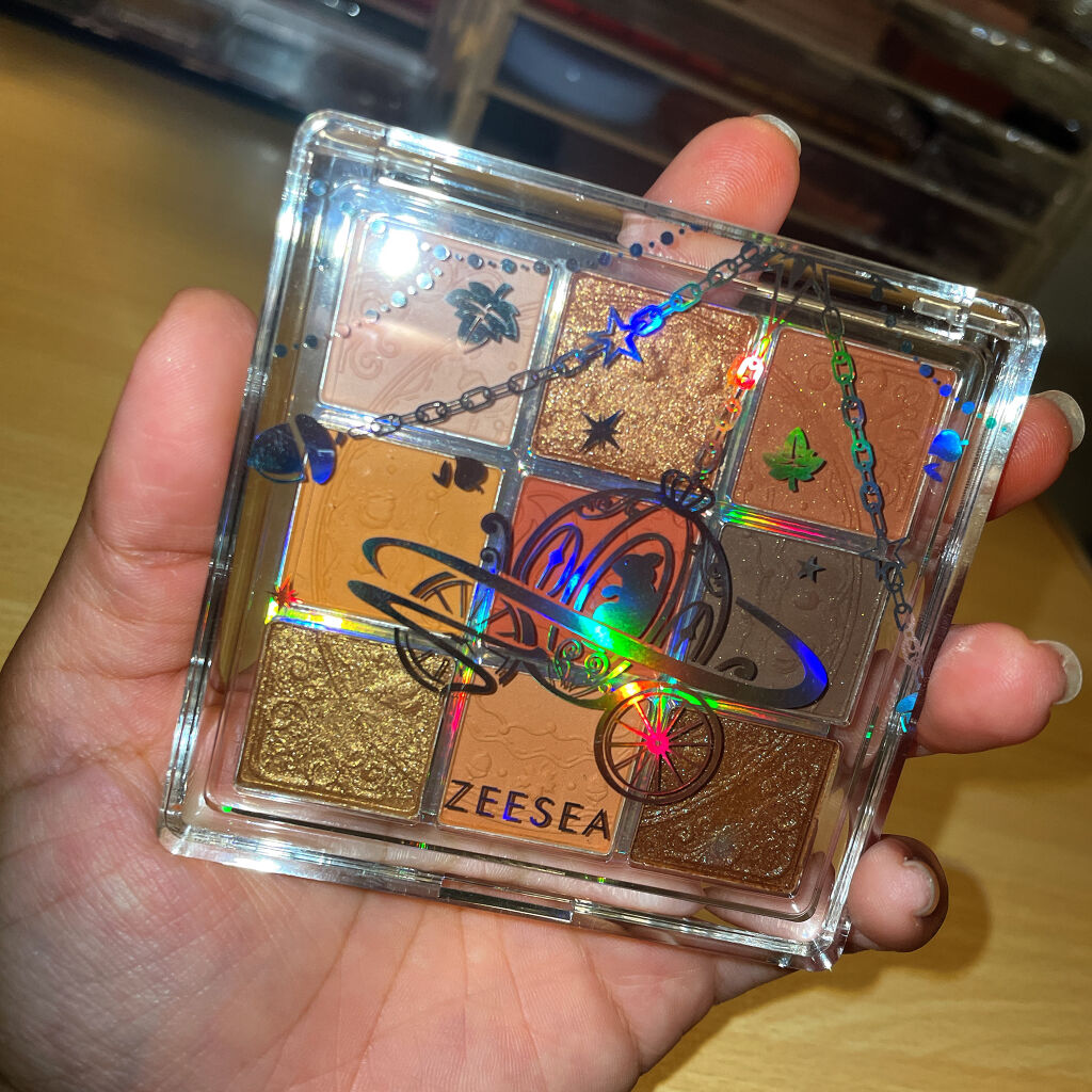 クォーツ 9色アイシャドウパレット(ドリームランドアイシャドウ)/ZEESEA/アイシャドウパレットを使ったクチコミ（1枚目）