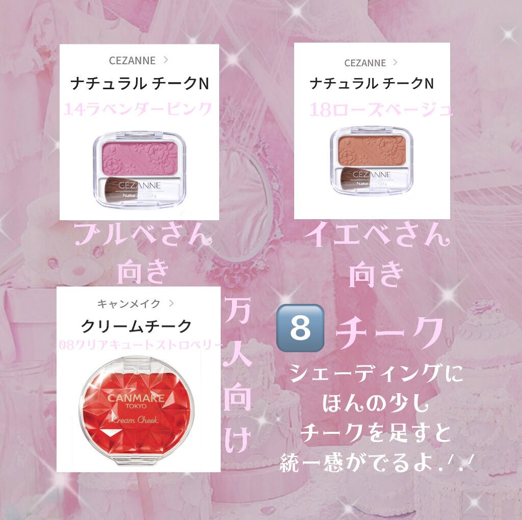 クリームチーク/キャンメイク/ジェル・クリームチークを使ったクチコミ(4枚目)