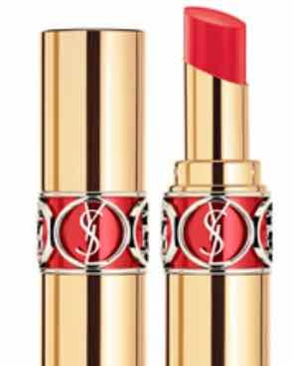 ルージュ ヴォリュプテ シャイン/YVES SAINT LAURENT BEAUTE/口紅を使ったクチコミ（2枚目）