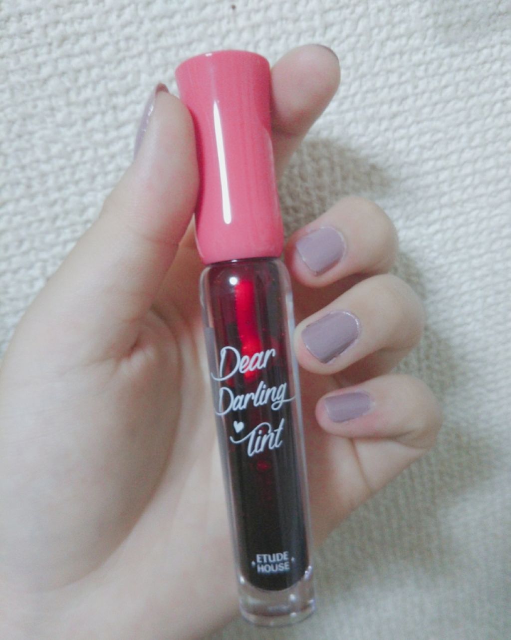 ディアダーリン ウォータージェルティント/ETUDE/リップティントを使ったクチコミ（2枚目）