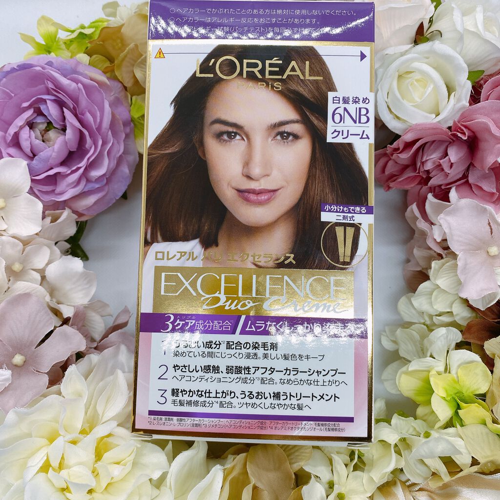エクセランス R クリームタイプ /ロレアル パリ/ヘアカラーを使ったクチコミ(1枚目)