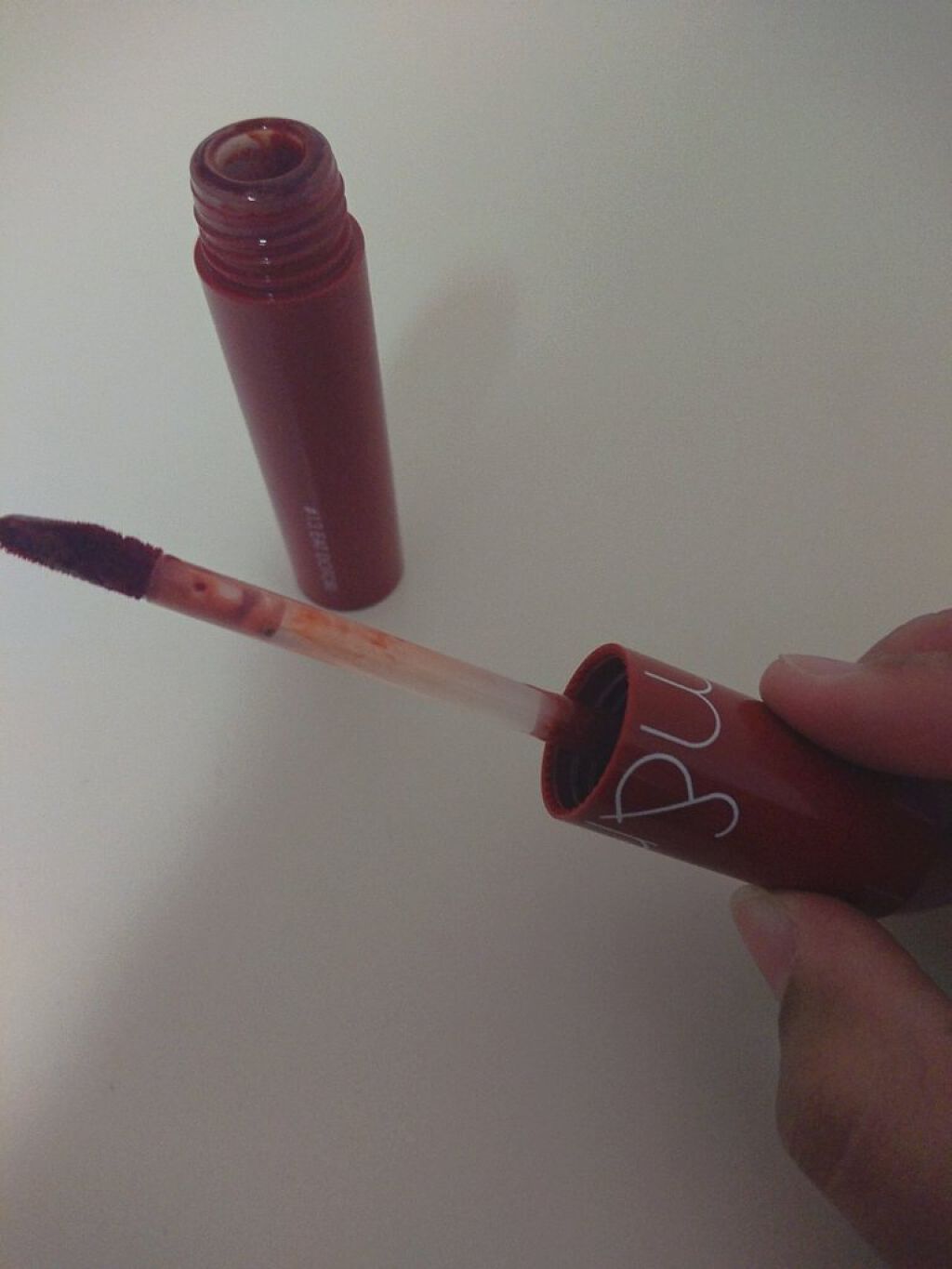 ウォータリーティントリップ/CEZANNE/リップティントを使ったクチコミ（3枚目）