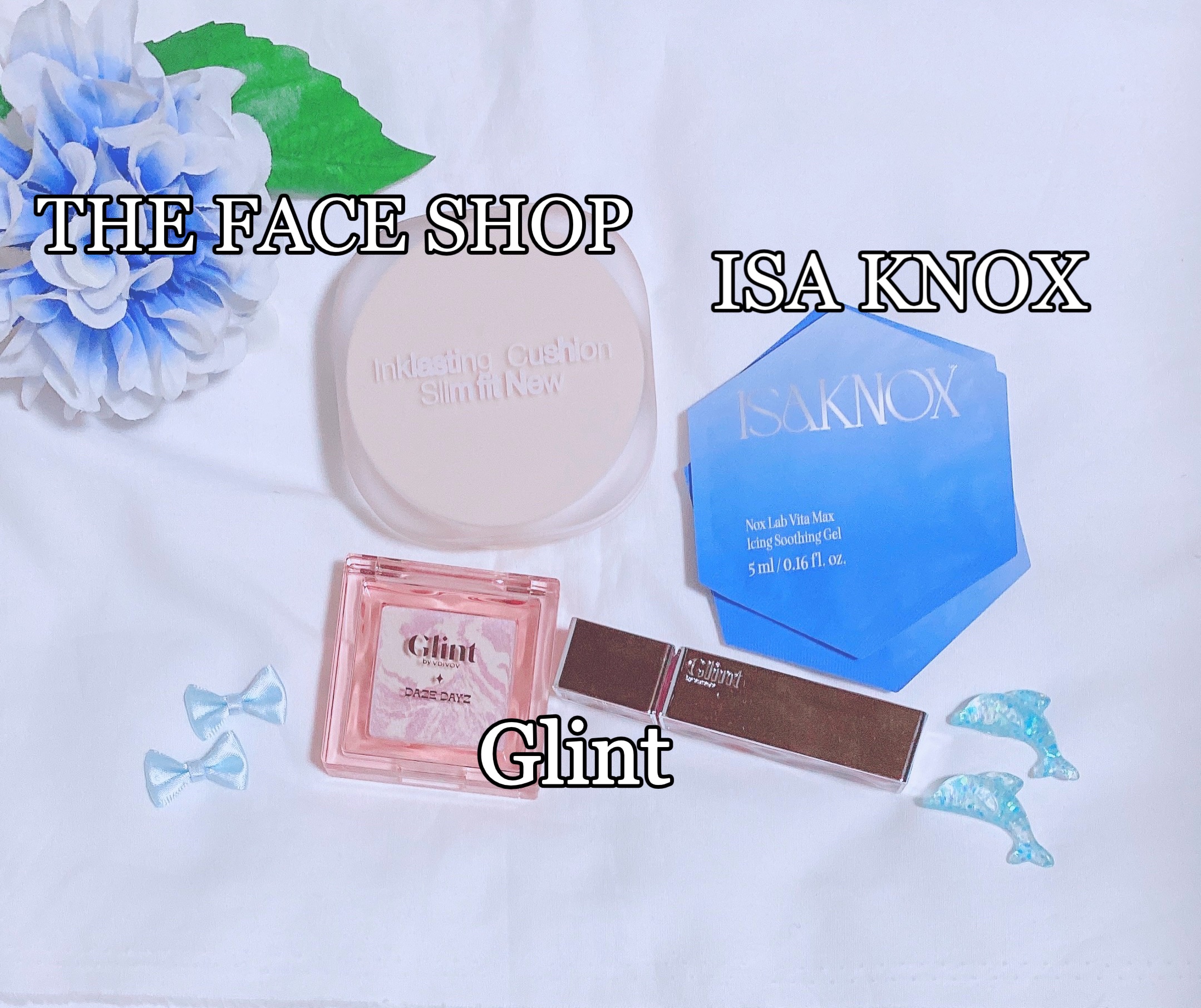 マーブルベイクドハイライター/Glint/パウダーハイライトを使ったクチコミ（1枚目）