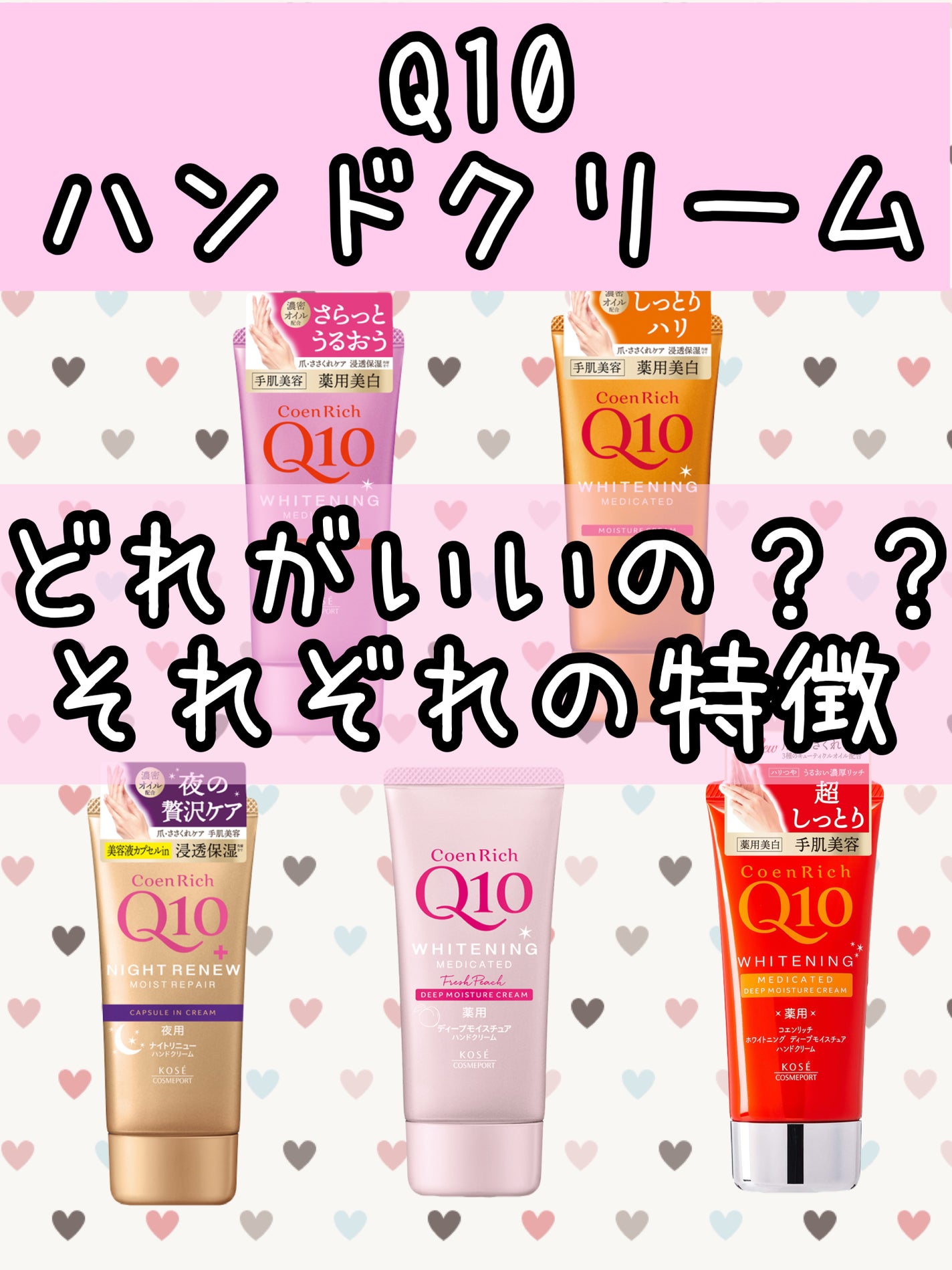 コエンリッチ 薬用ホワイトニング  ハンドクリーム 【医薬部外品】/コエンリッチQ10/ハンドクリームを使ったクチコミ(1枚目)