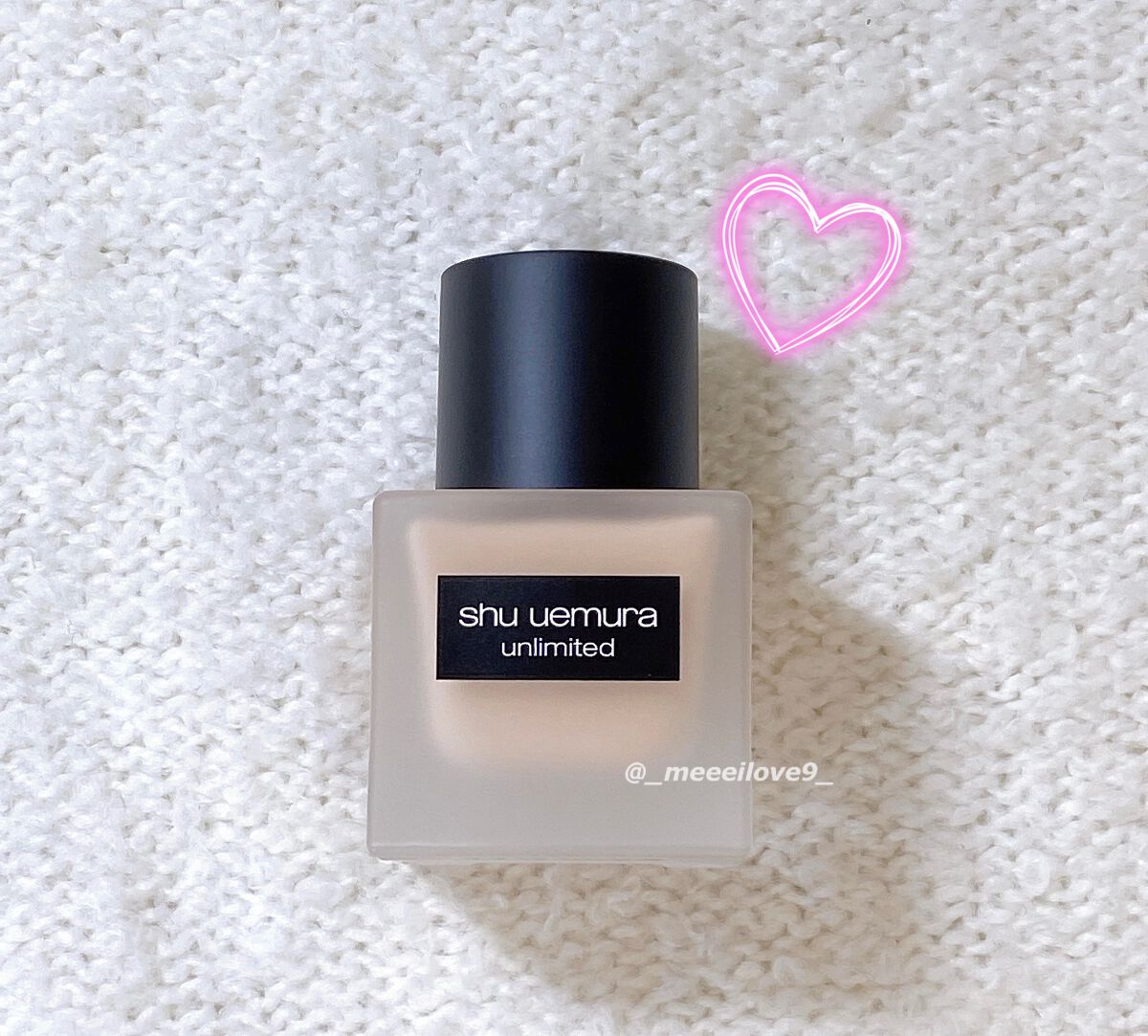 （旧）アンリミテッド ラスティング フルイド/shu uemura/リキッドファンデーションを使ったクチコミ（1枚目）