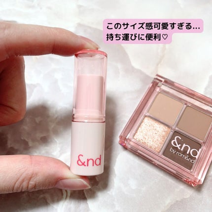 アンドバイロムアンド メロウアイパレット/&nd by rom&nd/アイシャドウパレットを使ったクチコミ(2枚目)