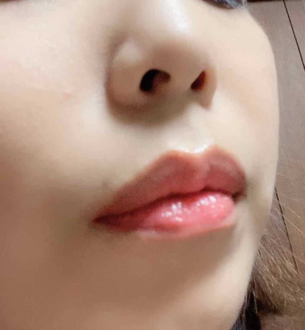 ルージュ ピュールクチュール ヴェルニ ヴィニルクリーム/YVES SAINT LAURENT BEAUTE/口紅を使ったクチコミ（3枚目）