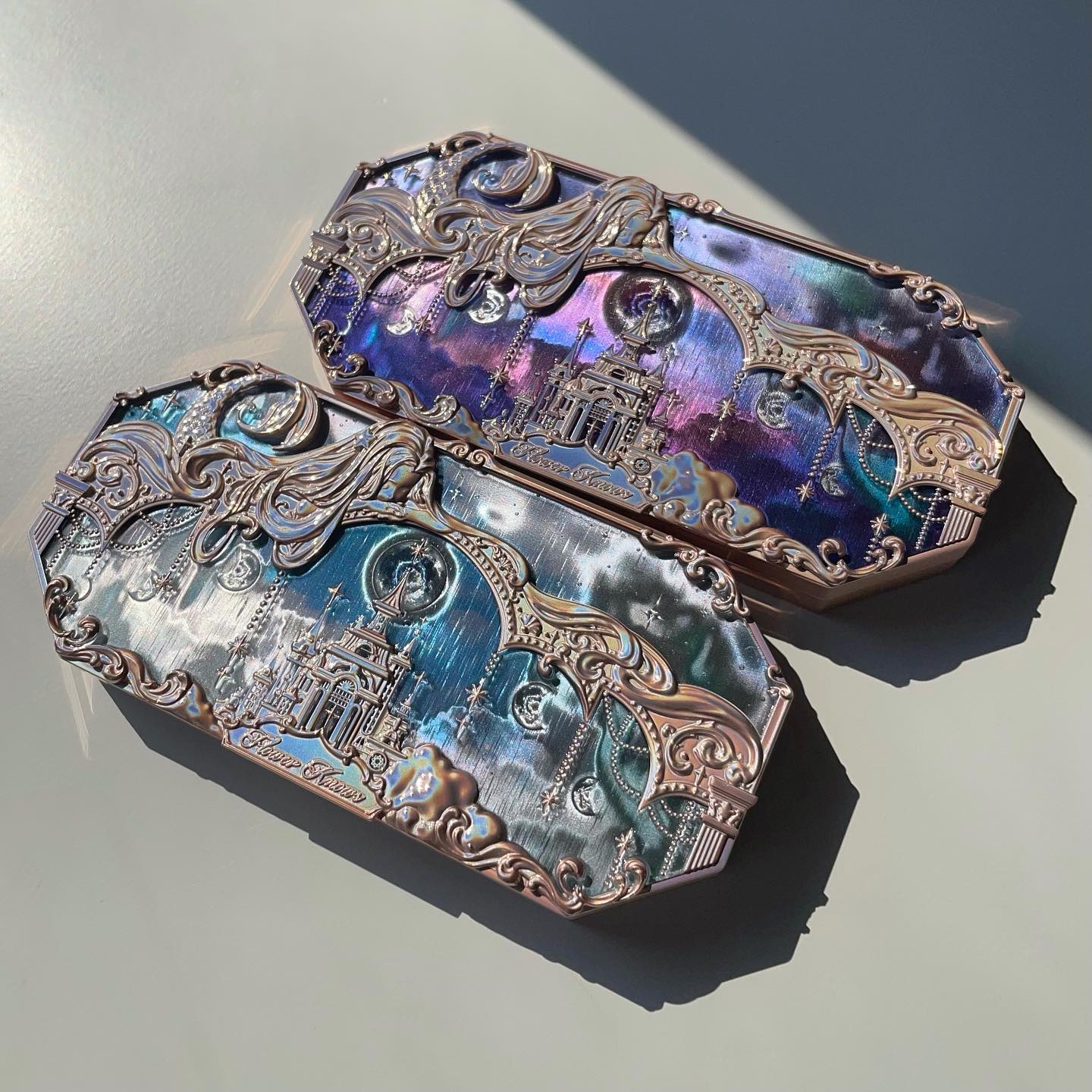 月光人魚シリーズ ジュエリーアイズ 05：Moonlight Land/FlowerKnows/アイシャドウパレットを使ったクチコミ（2枚目）