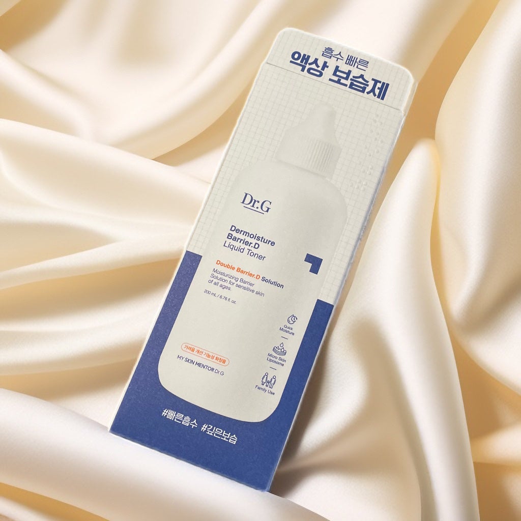 ザモイスチャーバリアDリキッドトナー/Dr.G/化粧水を使ったクチコミ(4枚目)