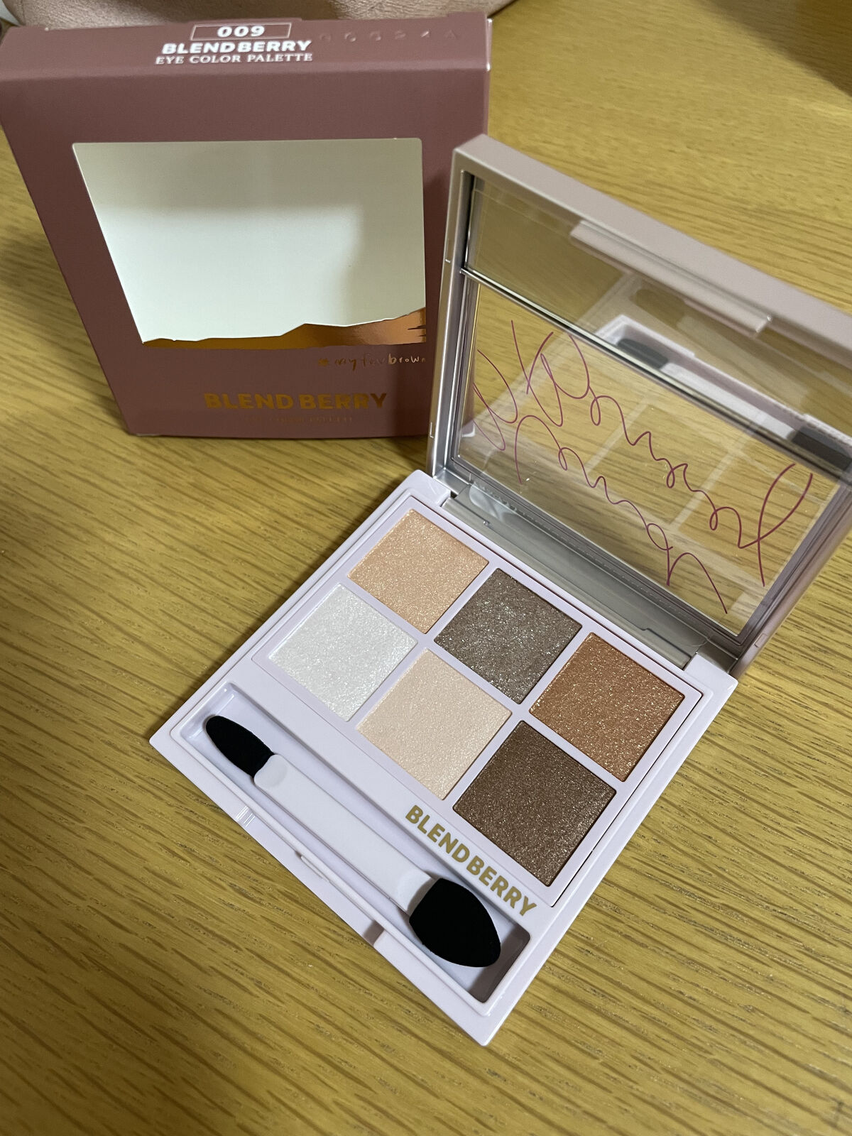 オーラクリエイション/BLEND BERRY/アイシャドウパレットを使ったクチコミ（2枚目）