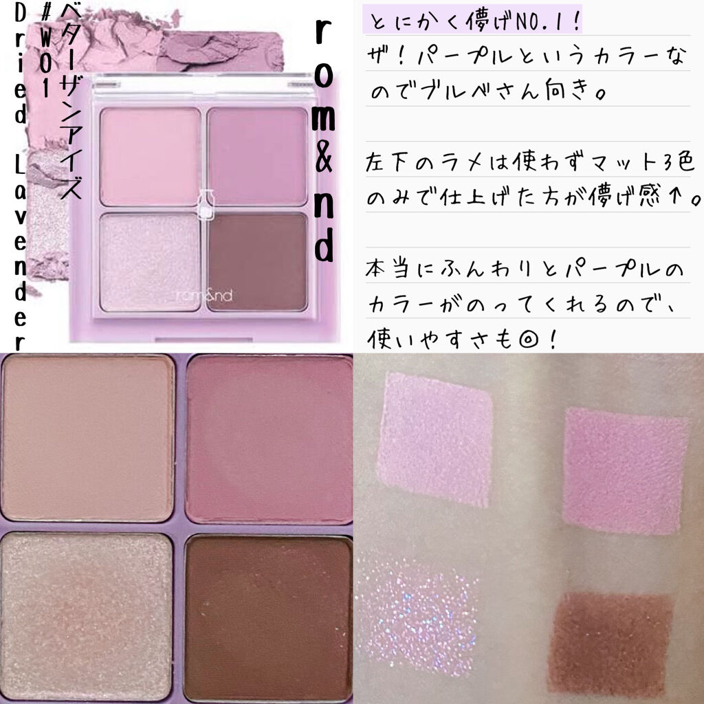 ジューシーピュアアイズ/キャンメイク/アイシャドウパレットを使ったクチコミ（2枚目）