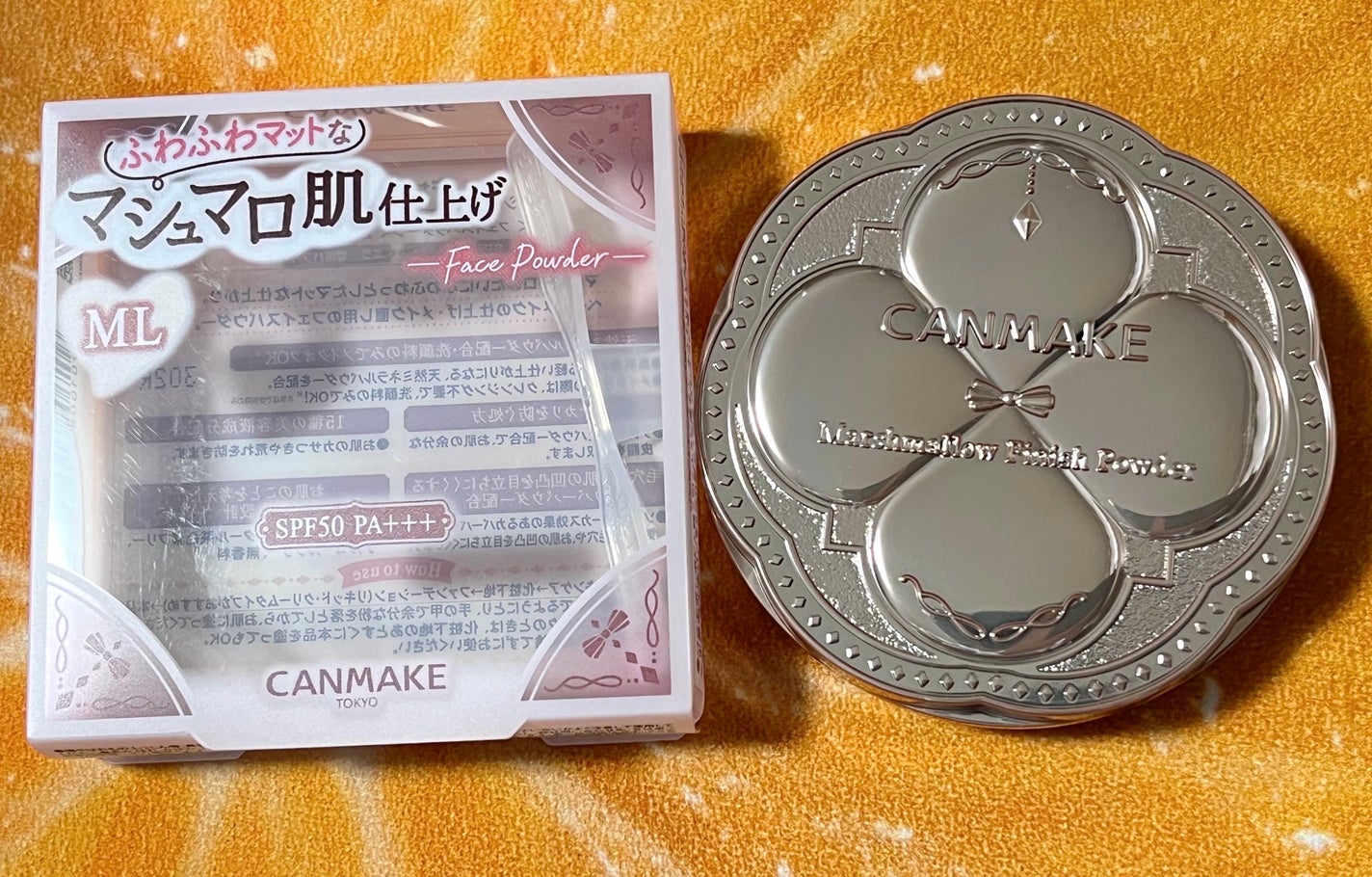 マシュマロフィニッシュパウダー/キャンメイク/プレストパウダーを使ったクチコミ(1枚目)